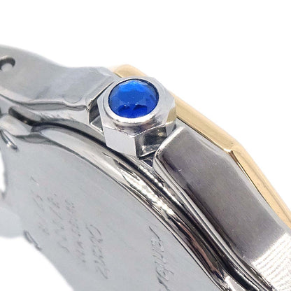 Cartier Santos Octagon SM Ref.187903 Quartz Watch 18KYG SS