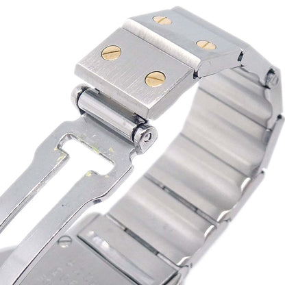 Cartier Santos Octagon SM Ref.187903 Quartz Watch 18KYG SS