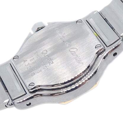 Cartier Santos Octagon SM Ref.187903 Quartz Watch 18KYG SS