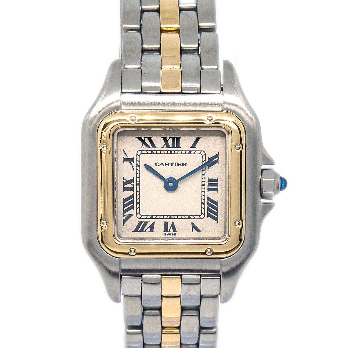 Cartier Panthere SM 1-Row Ref.1120 Quartz Watch 18KYG SS