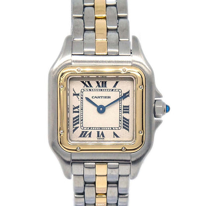 Cartier Panthere SM 1-Row Ref.1120 Quartz Watch 18KYG SS