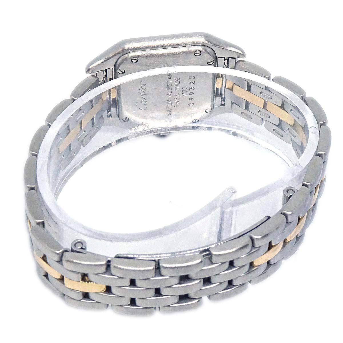 Cartier Panthere SM 1-Row Ref.1120 Quartz Watch 18KYG SS