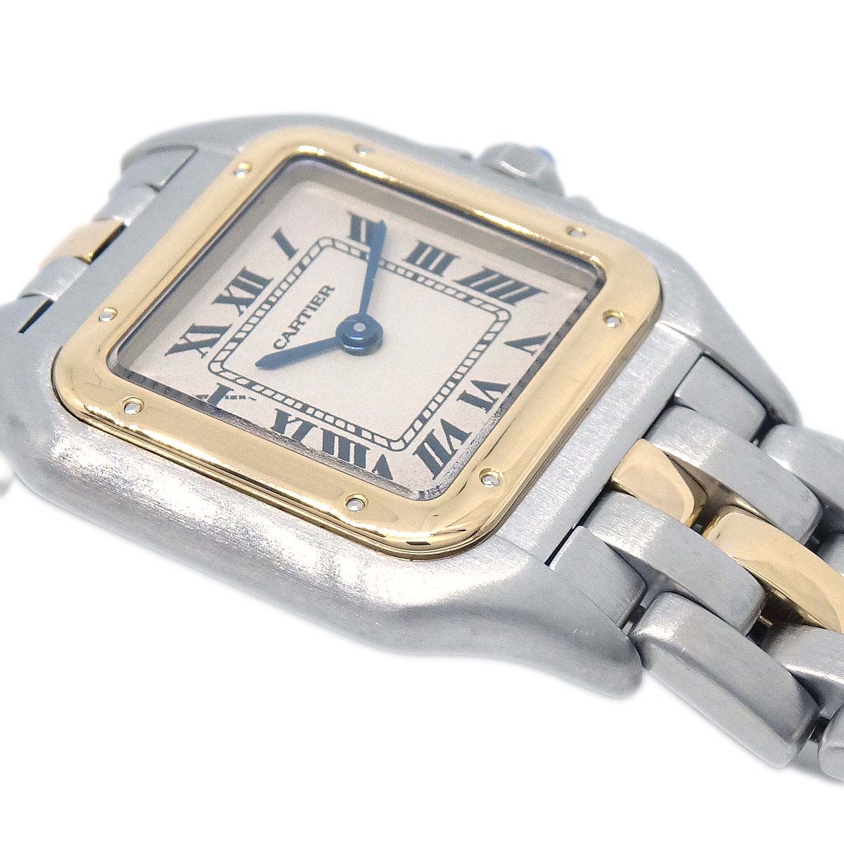 Cartier Panthere SM 1-Row Ref.1120 Quartz Watch 18KYG SS