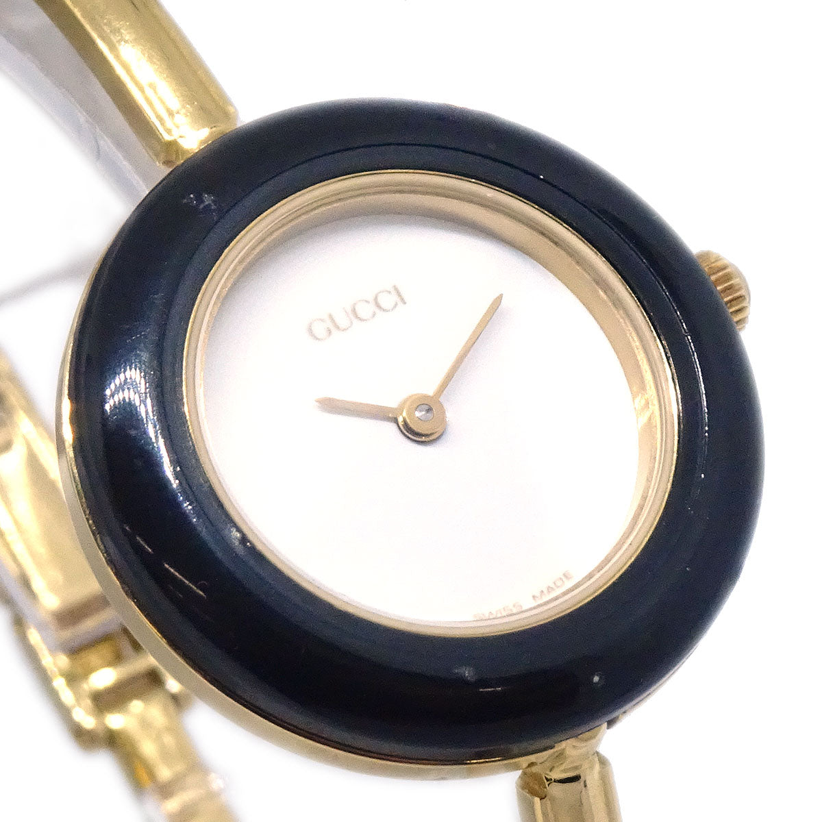 Gucci 11/12.2 Change Bezel Chameleon Quartz Watch SS