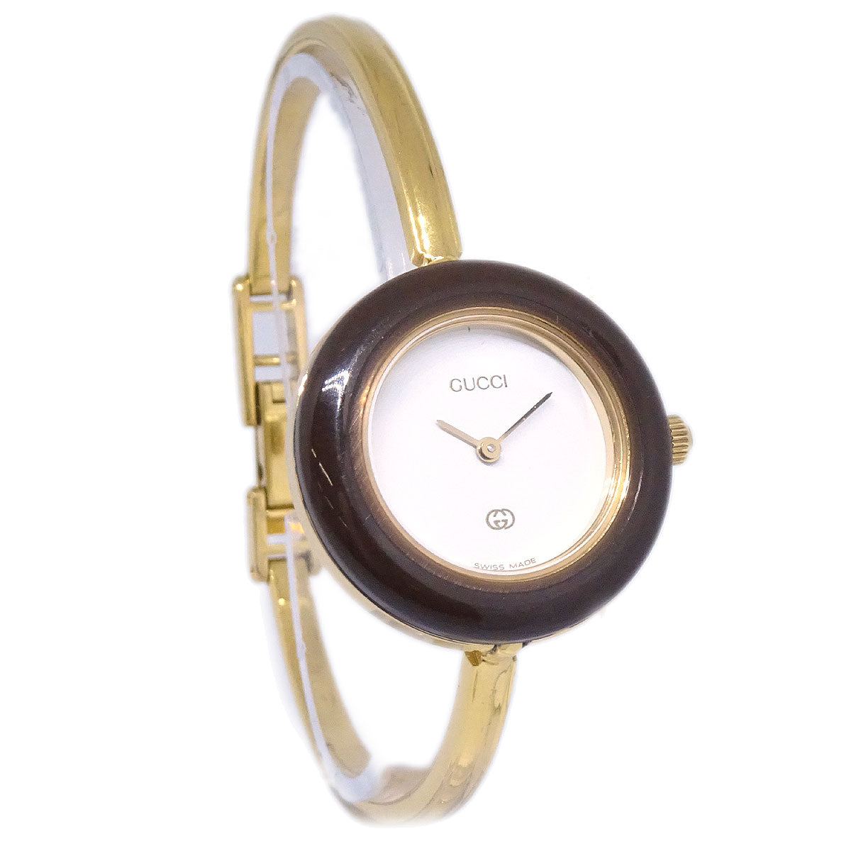 Gucci 11/12 Change Bezel Chameleon Quartz Watch SS