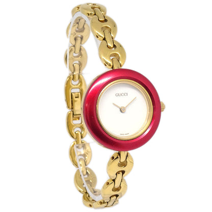 Gucci 11/12.2 Change Bezel Chameleon Quartz Watch SS