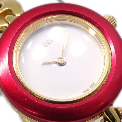Gucci 11/12.2 Change Bezel Chameleon Quartz Watch SS