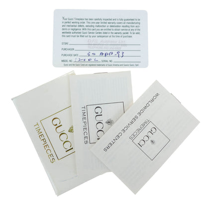 Gucci 11/12.2 Change Bezel Chameleon Quartz Watch SS