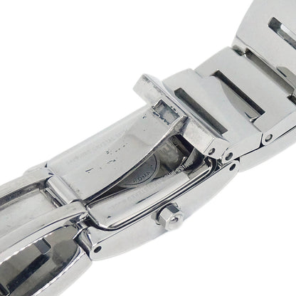 Fendi 3150L Stella Square Quartz Watch Silver SS