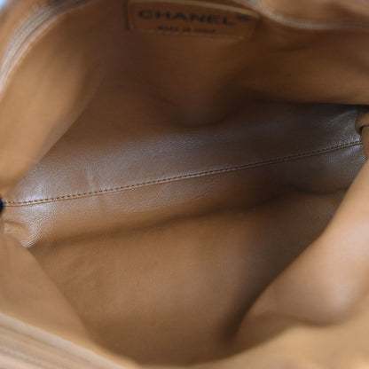 Chanel 2002-2003 Brown Lapin Fur Handbag