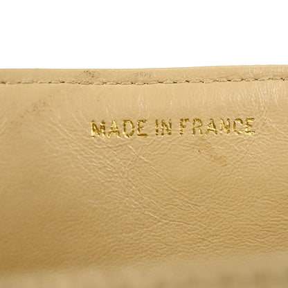 Chanel 2000-2002 Beige Straw Briefcase Business Handbag