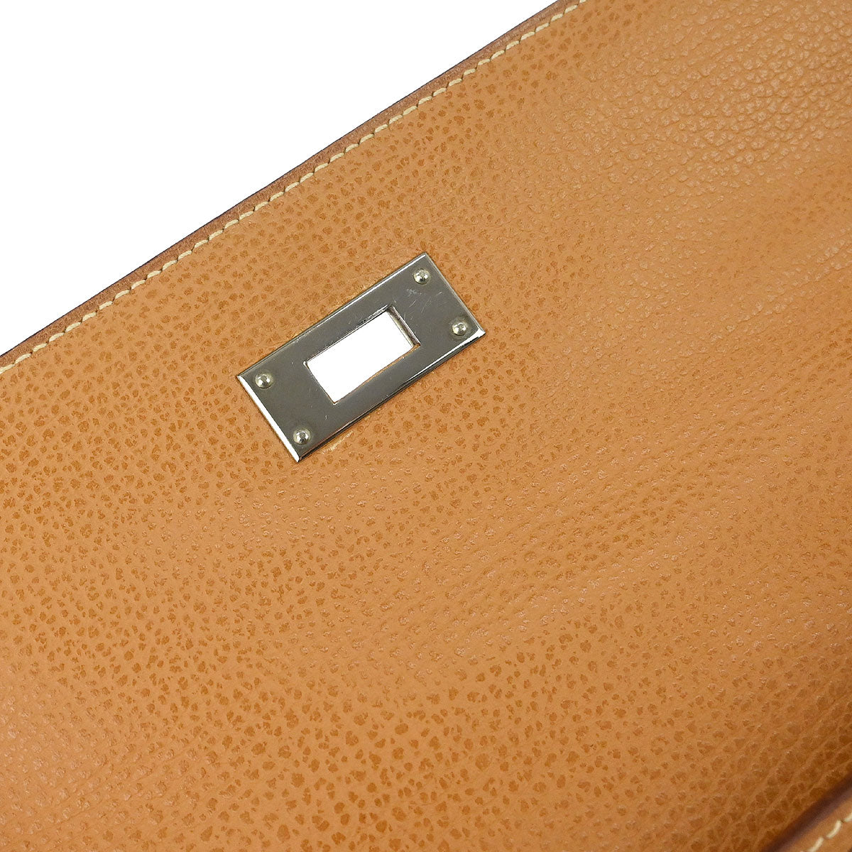 Hermes Natural Vache Liegee Kelly 35 Retourne 2way Shoulder Handbag