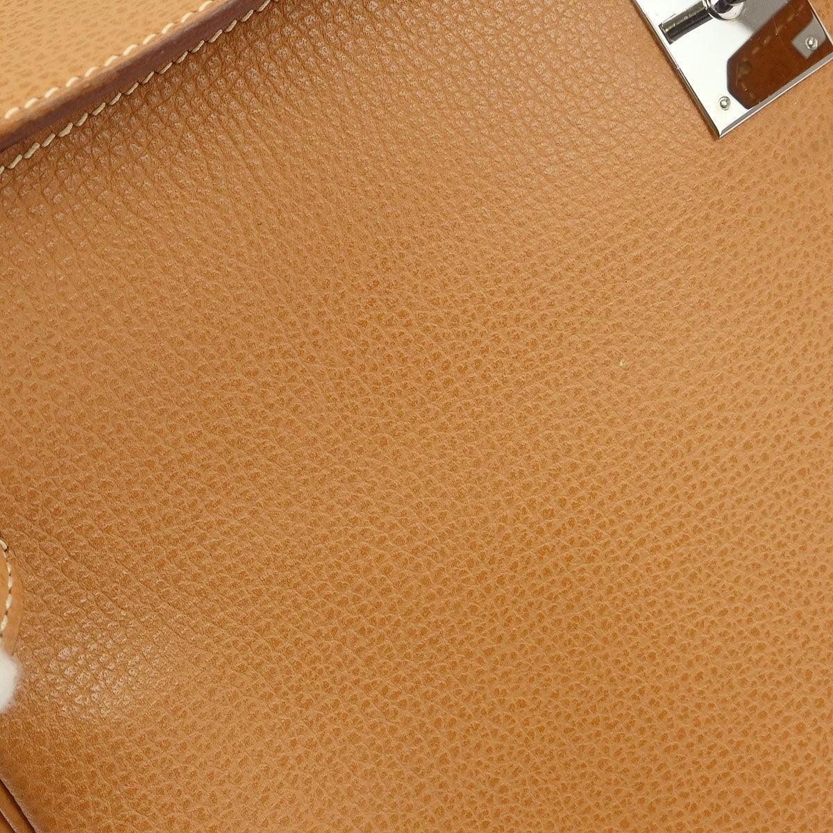 Hermes Natural Vache Liegee Kelly 35 Retourne 2way Shoulder Handbag