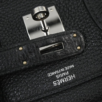 Hermes Black Togo Birkin 35 Handbag