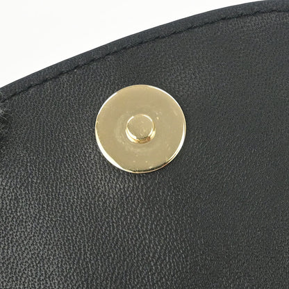 Chanel 2019 Black Calfskin Double Pocket Flap Shoulder Bag