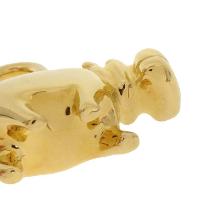Hermes 2005 Annee Des Fleuves Cadena Gold Small Good