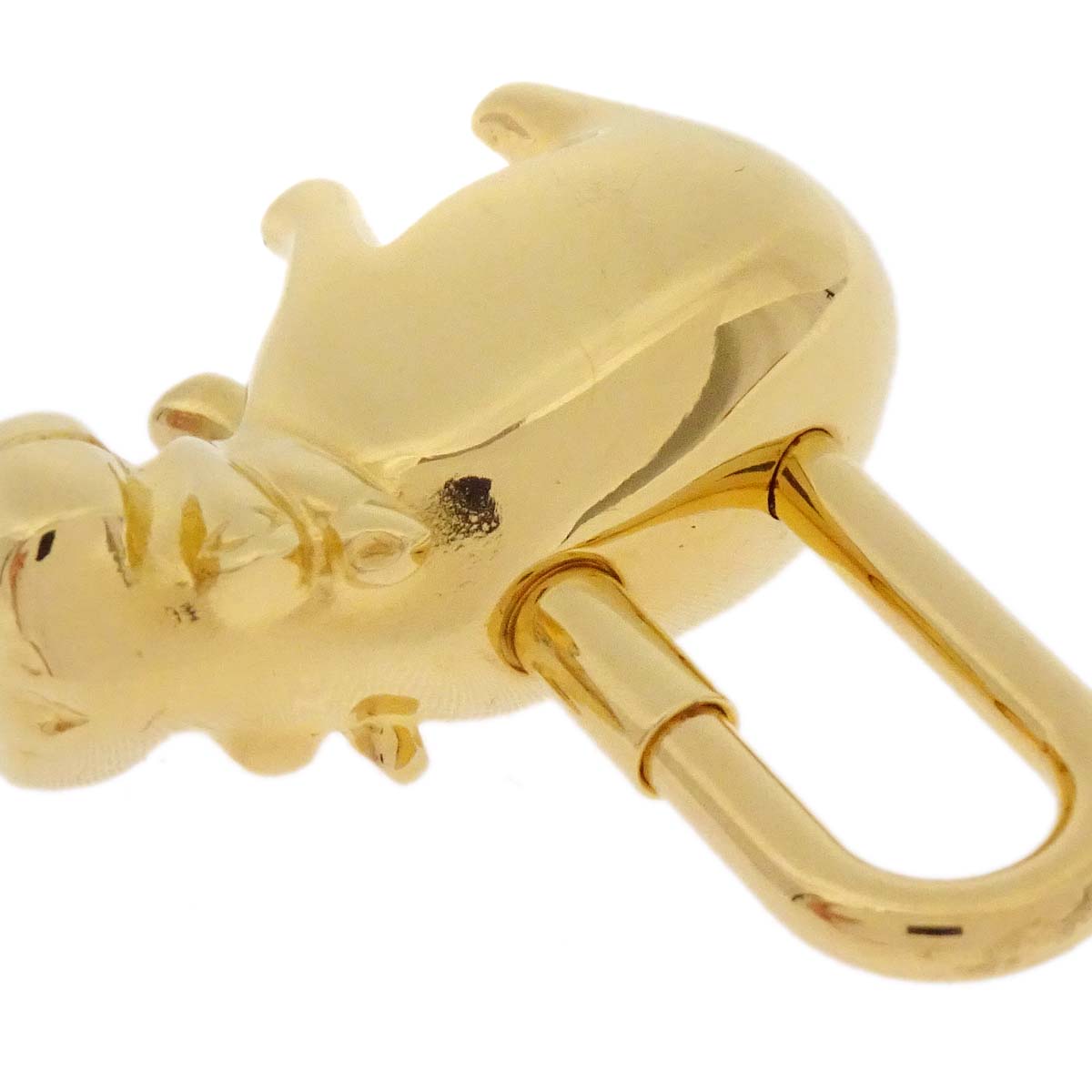 Hermes 2005 Annee Des Fleuves Cadena Gold Small Good