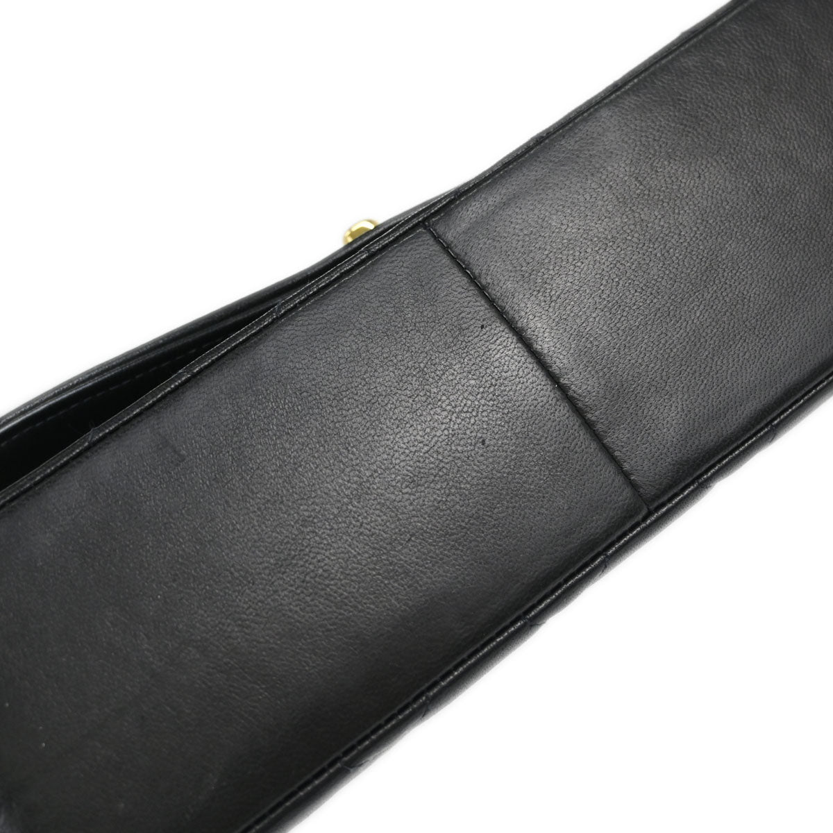 Chanel Black Lambskin Medium Diana Shoulder Bag
