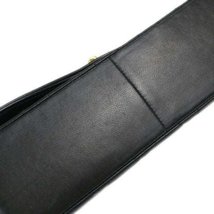 Chanel Black Lambskin Medium Diana Shoulder Bag