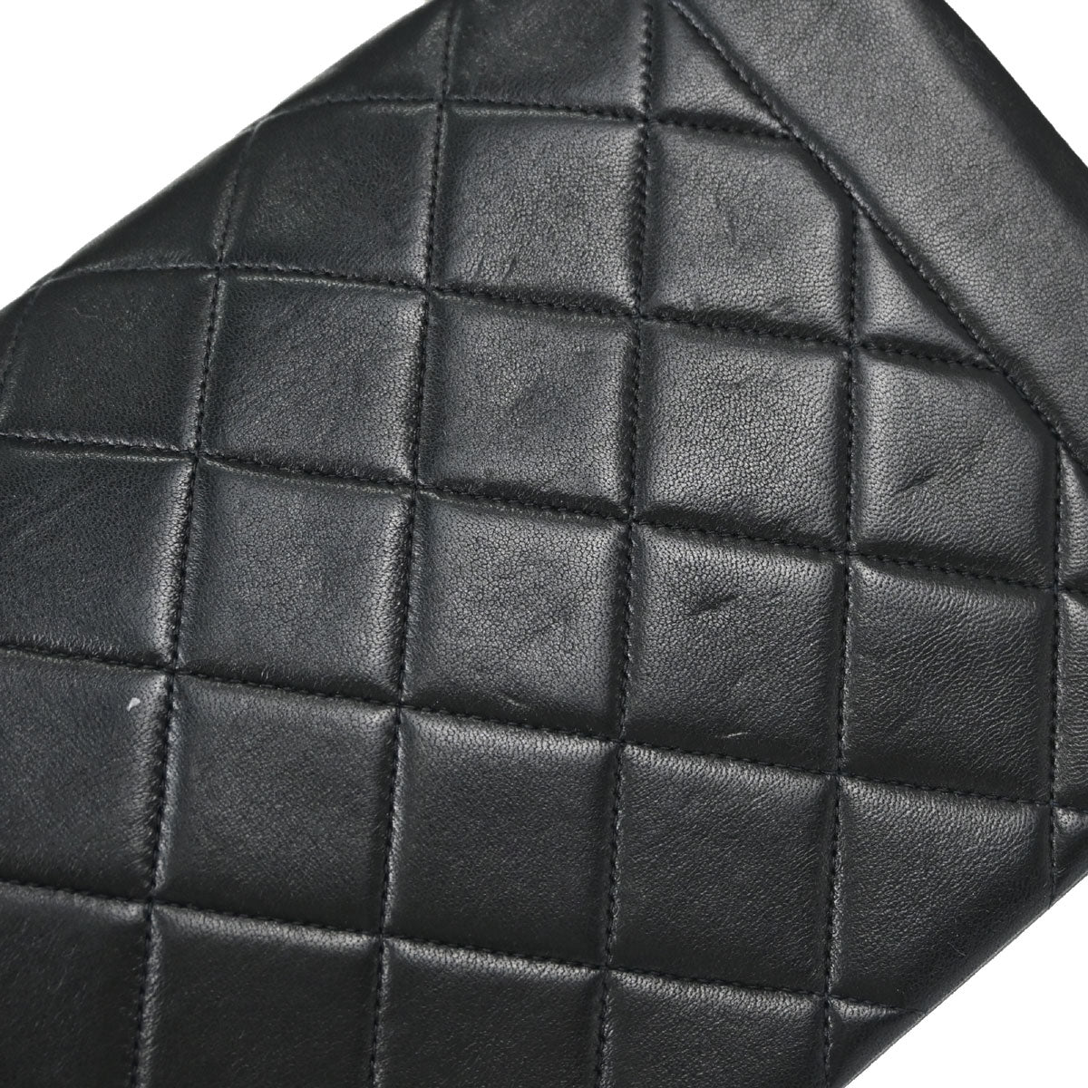 Chanel Black Lambskin Medium Diana Shoulder Bag