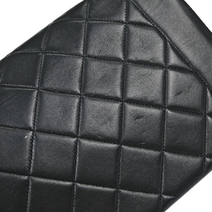 Chanel Black Lambskin Medium Diana Shoulder Bag