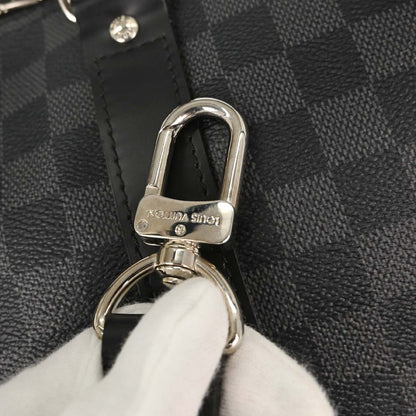 Louis Vuitton Damier Graphite Keepall Bandouliere 55 Duffle N41413