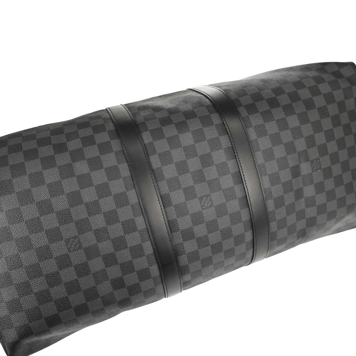 Louis Vuitton Damier Graphite Keepall Bandouliere 55 Duffle N41413