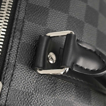 Louis Vuitton Damier Graphite Keepall Bandouliere 55 Duffle N41413
