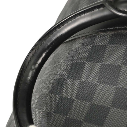 Louis Vuitton Damier Graphite Keepall Bandouliere 55 Duffle N41413