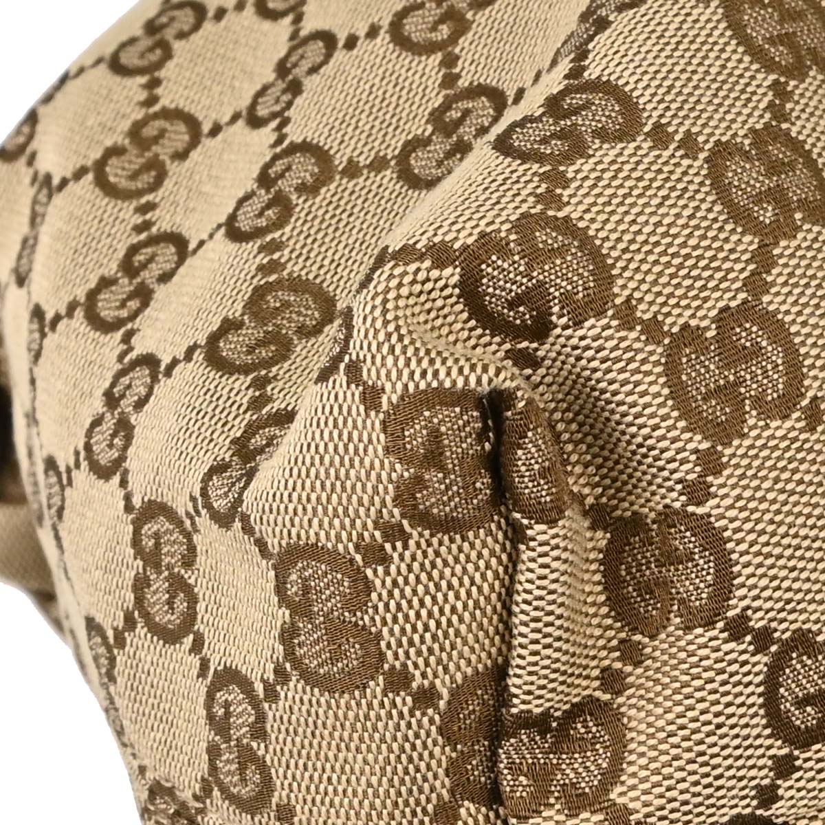 Gucci Beige Canvas GG Hobo 2way Shoulder Handbag
