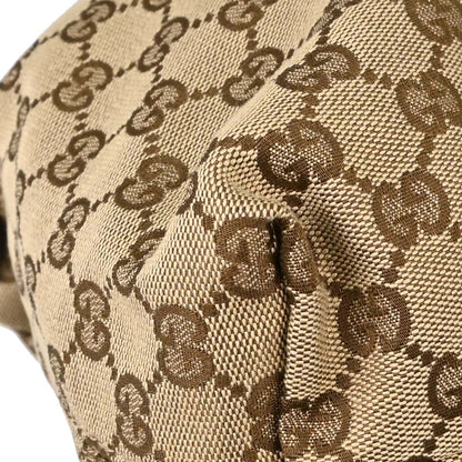 Gucci Beige Canvas GG Hobo 2way Shoulder Handbag