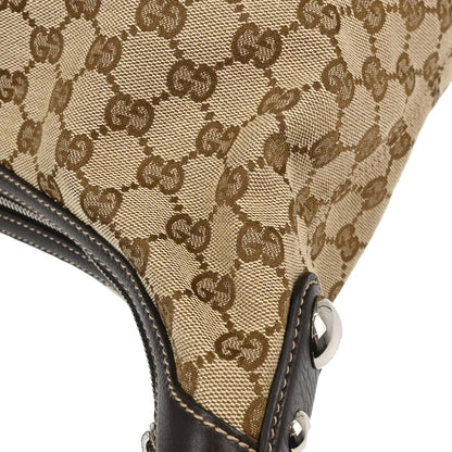 Gucci Beige Canvas GG Hobo 2way Shoulder Handbag