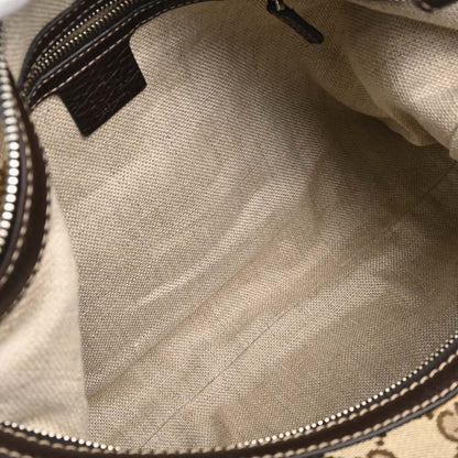 Gucci Beige Canvas GG Hobo 2way Shoulder Handbag
