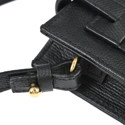 Chanel Black Calfskin Phone Case
