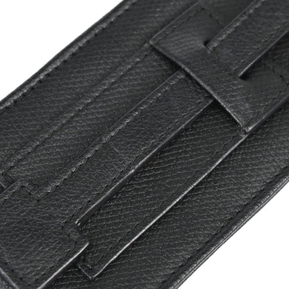 Chanel Black Calfskin Phone Case