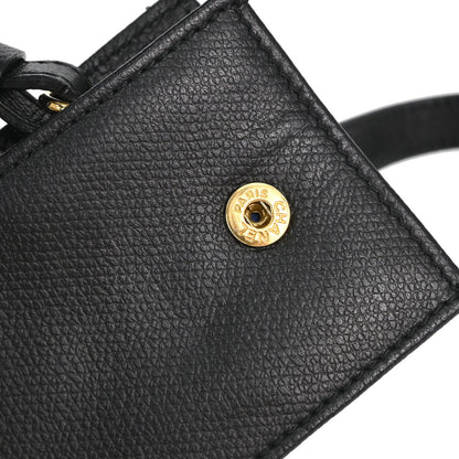 Chanel Black Calfskin Phone Case