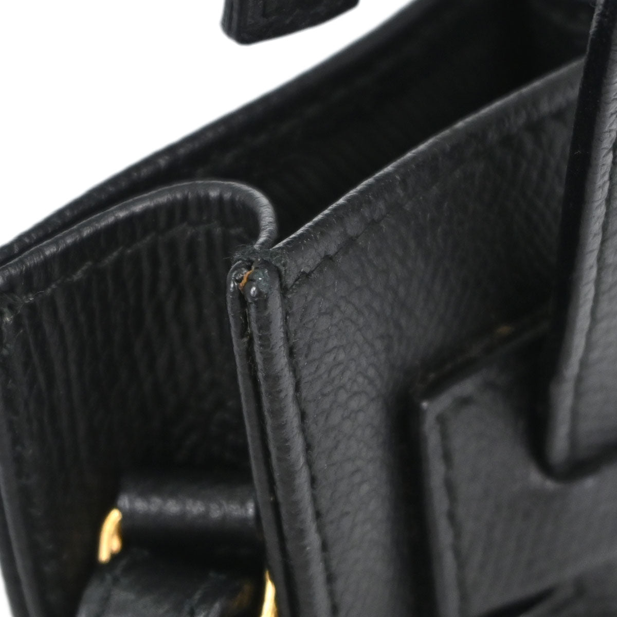 Chanel Black Calfskin Phone Case