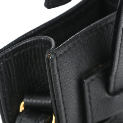 Chanel Black Calfskin Phone Case