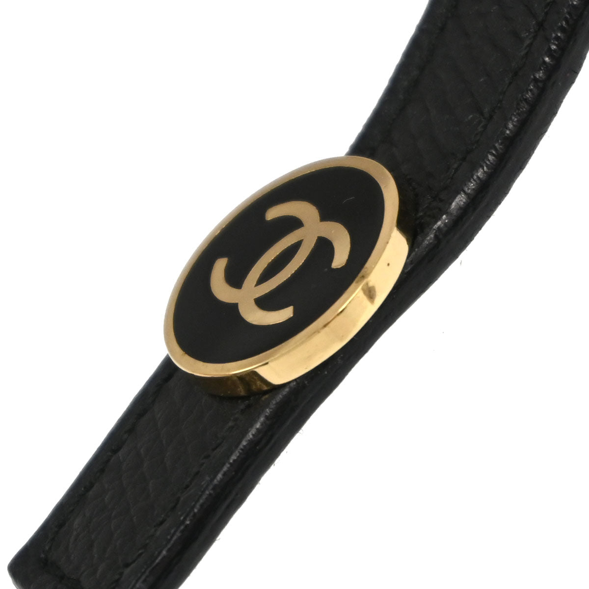 Chanel Black Calfskin Phone Case