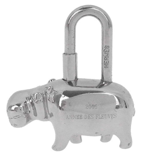 Hermes 2005 Annee Des Fleuves Cadena Silver Small Good
