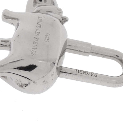 Hermes 2005 Annee Des Fleuves Cadena Silver Small Good