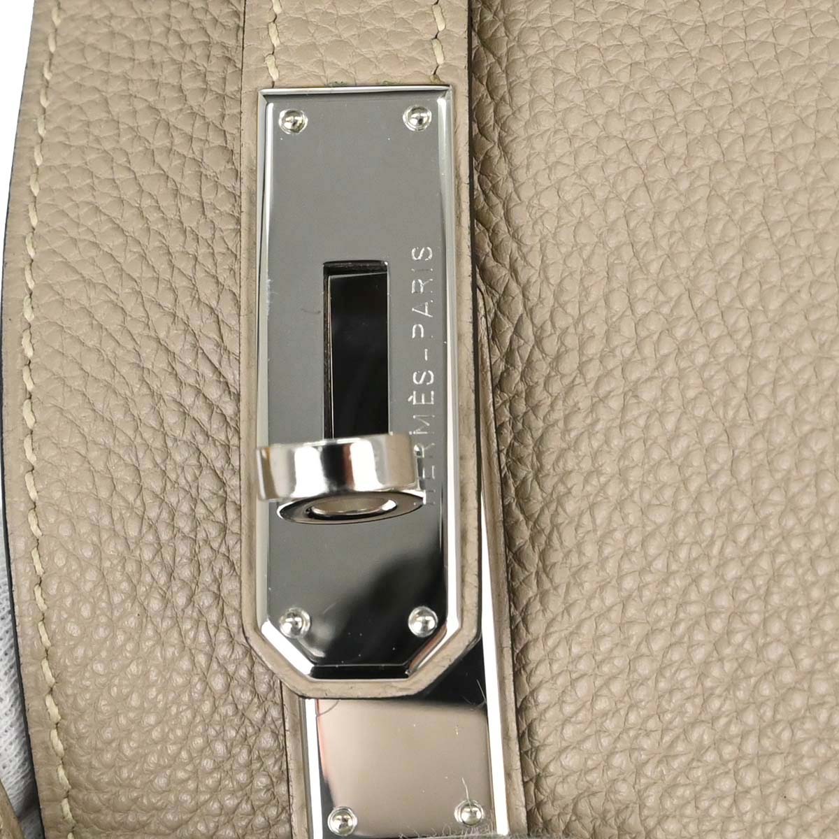 Hermes Gris Tourterelle Togo So Kelly 22 Shoulder Bag