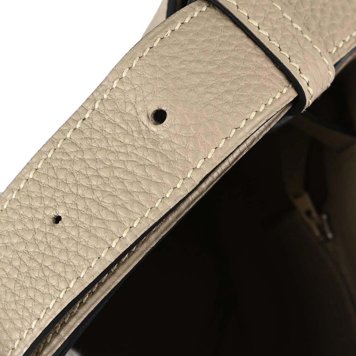 Hermes Gris Tourterelle Togo So Kelly 22 Shoulder Bag