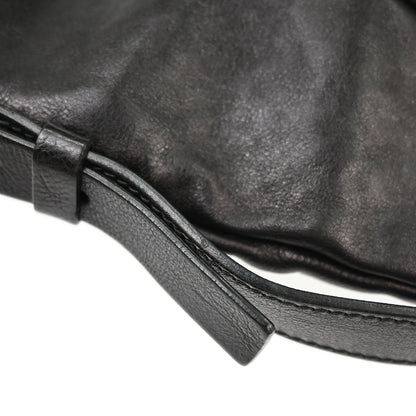 Yves Saint Laurent Black Leather Mombasa Handbag
