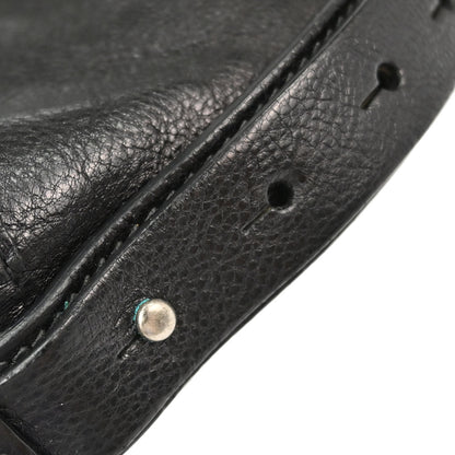 Yves Saint Laurent Black Leather Mombasa Handbag