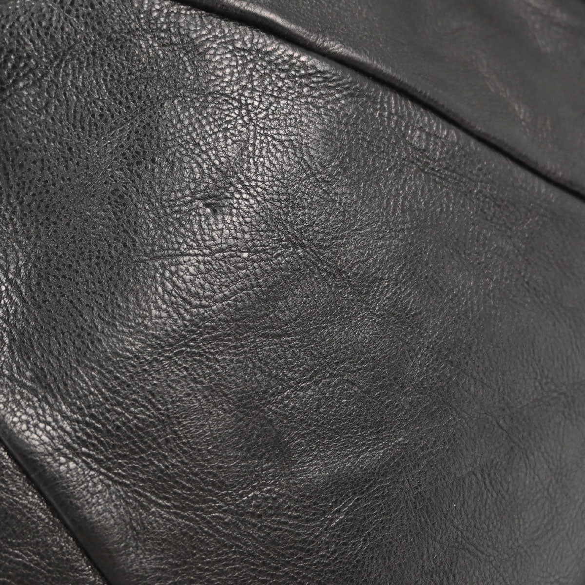 Yves Saint Laurent Black Leather Mombasa Handbag