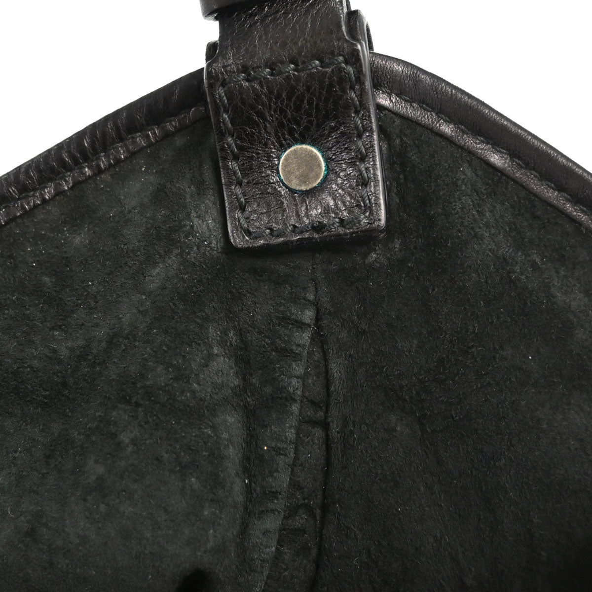 Yves Saint Laurent Black Leather Mombasa Handbag