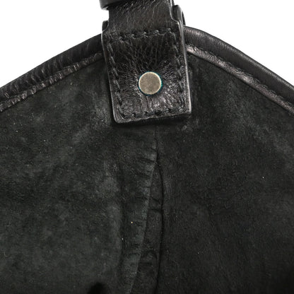Yves Saint Laurent Black Leather Mombasa Handbag