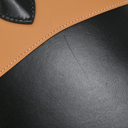 Hermes Black Naturel Box Calf Veau Gulliver Bolide 31 2way Shoulder Handbag