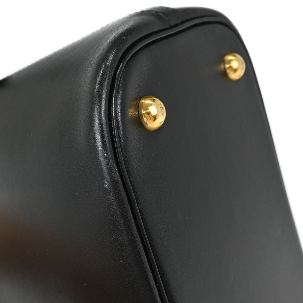 Hermes Black Naturel Box Calf Veau Gulliver Bolide 31 2way Shoulder Handbag